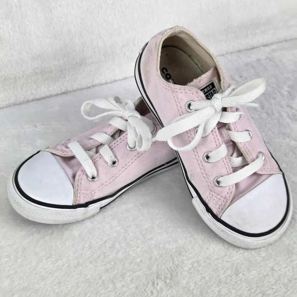 Converse Chuck Taylor All Star Pink Infant Sneakers Size 9 Classic Low Top‎